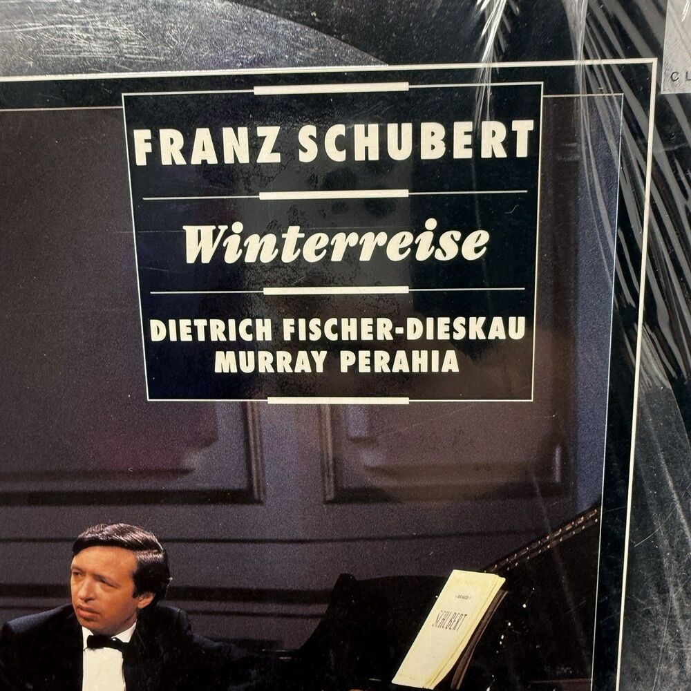 Franz Schubert Winterreise Fischer-Dieskau Perahia SEALED Original Packaging LD - Picture 2 of 15